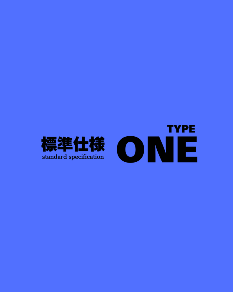 ■新ラインナップ　『ＴＹＰＥ　ＯＮＥ』発表■